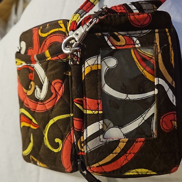 Vera Bradley Autumn Abstract Print Wristlet - Picture 6 of 7